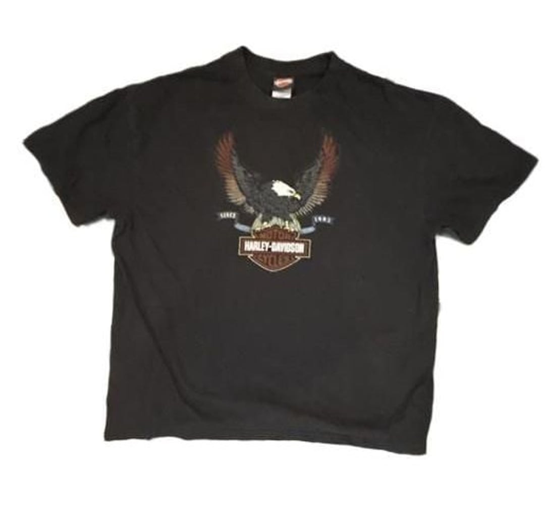 HarleyDavidson Man O War Lexington Ky Eagle Graphic TShirt